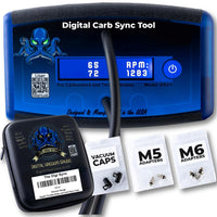 
              Digi Sync Vergaser Kraftstoffeinspritzung Synchrontester Carburettor Tuning  20
            