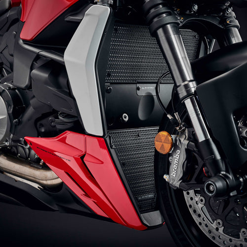 Evotech Ducati Streetfighter V2 Kühlerschutz Kühlerverkleidung Set.